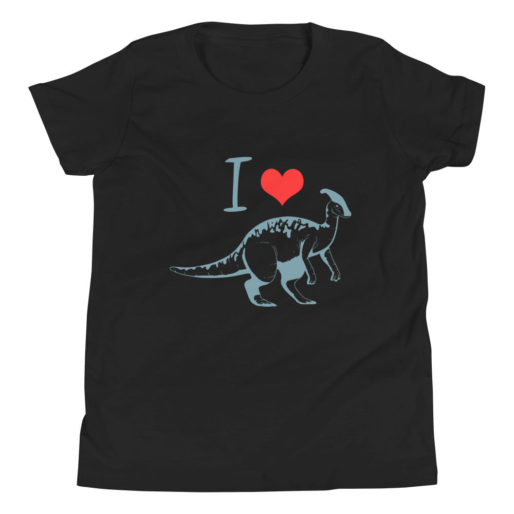 Kids - Parasaurolophus Dinosaur Short Sleeve T-Shirt